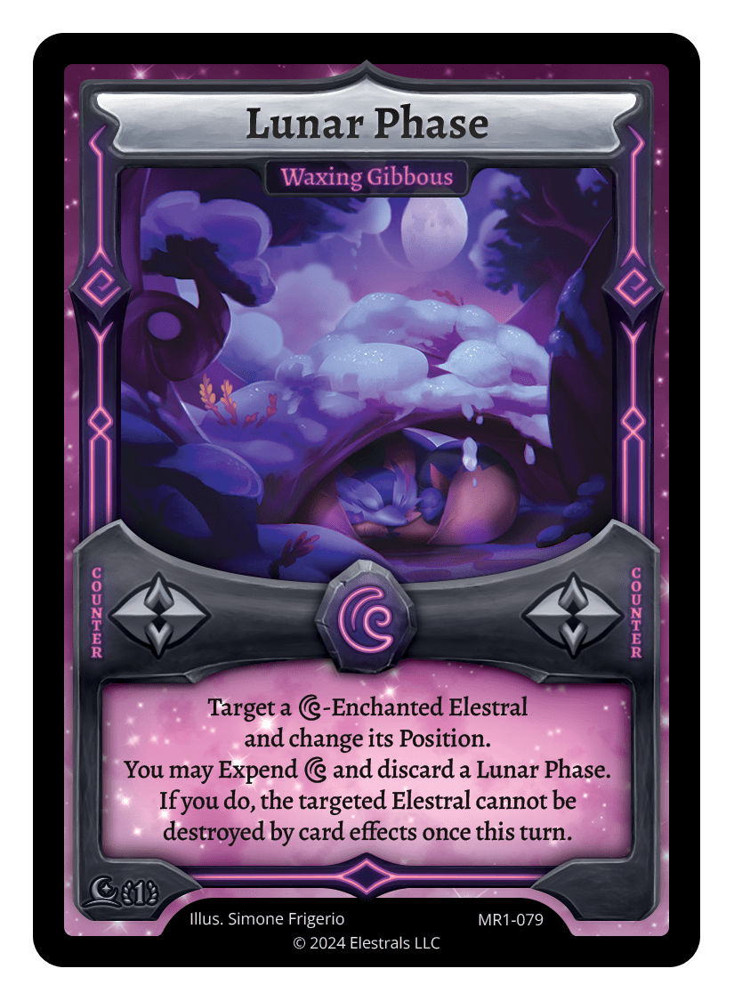 Lunar Phase - Waxing Gibbous - MR1-079